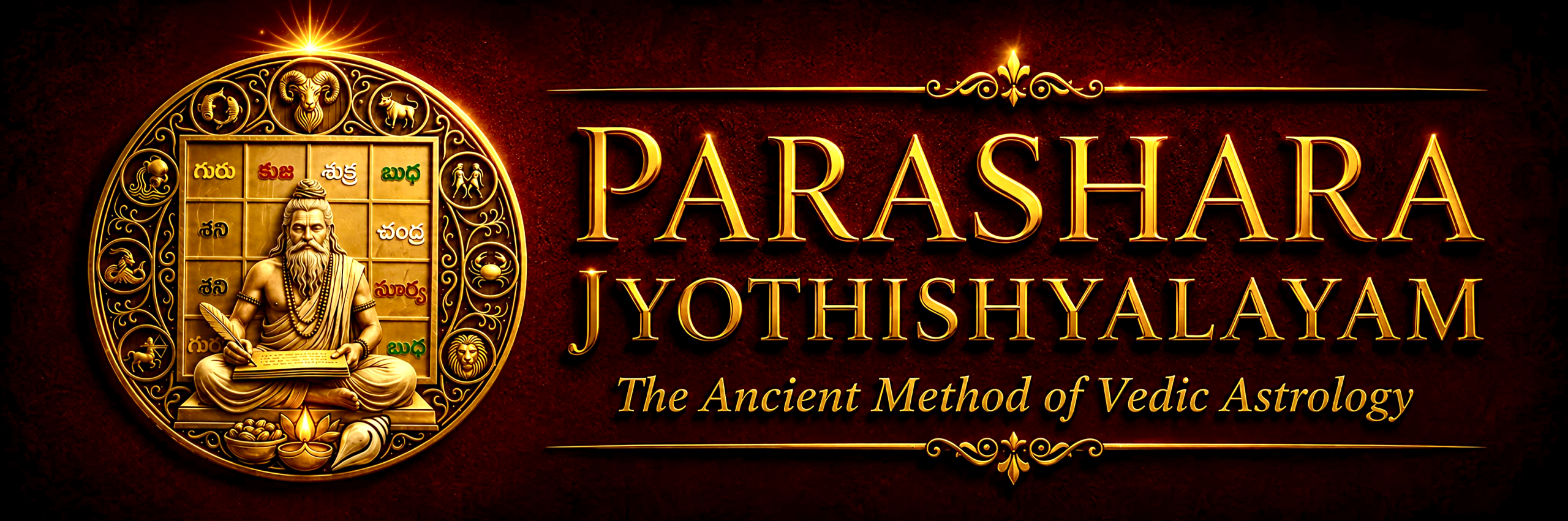 Logo of Parashara JyothishyalayaLm